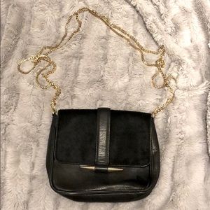 Cow skin/leather Zara clutch